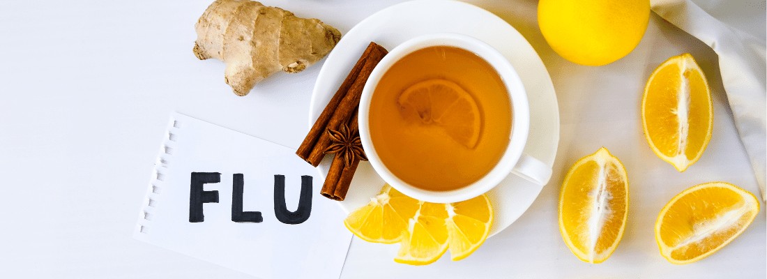 Natural flu remedies: helped with bio